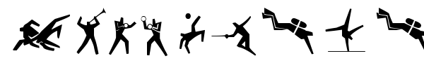 Sport 4 Ever font preview